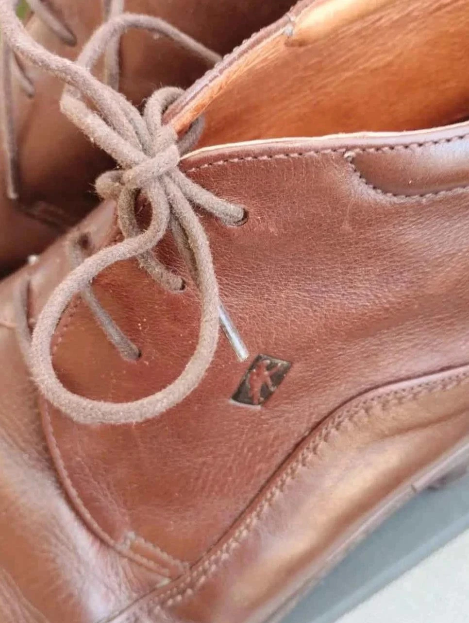 Botins masculinos marrons, todo em couro, Fluchos, P44 – photo 3